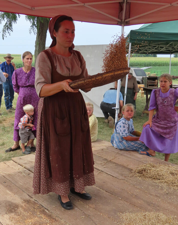 Hand Winnowing